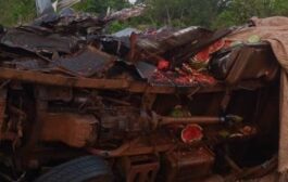 18 Injured After Bus Somersaults On Tema-Akosombo Highway