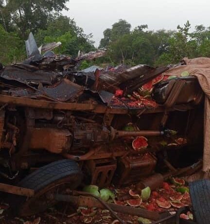 18 Injured After Bus Somersaults On Tema-Akosombo Highway