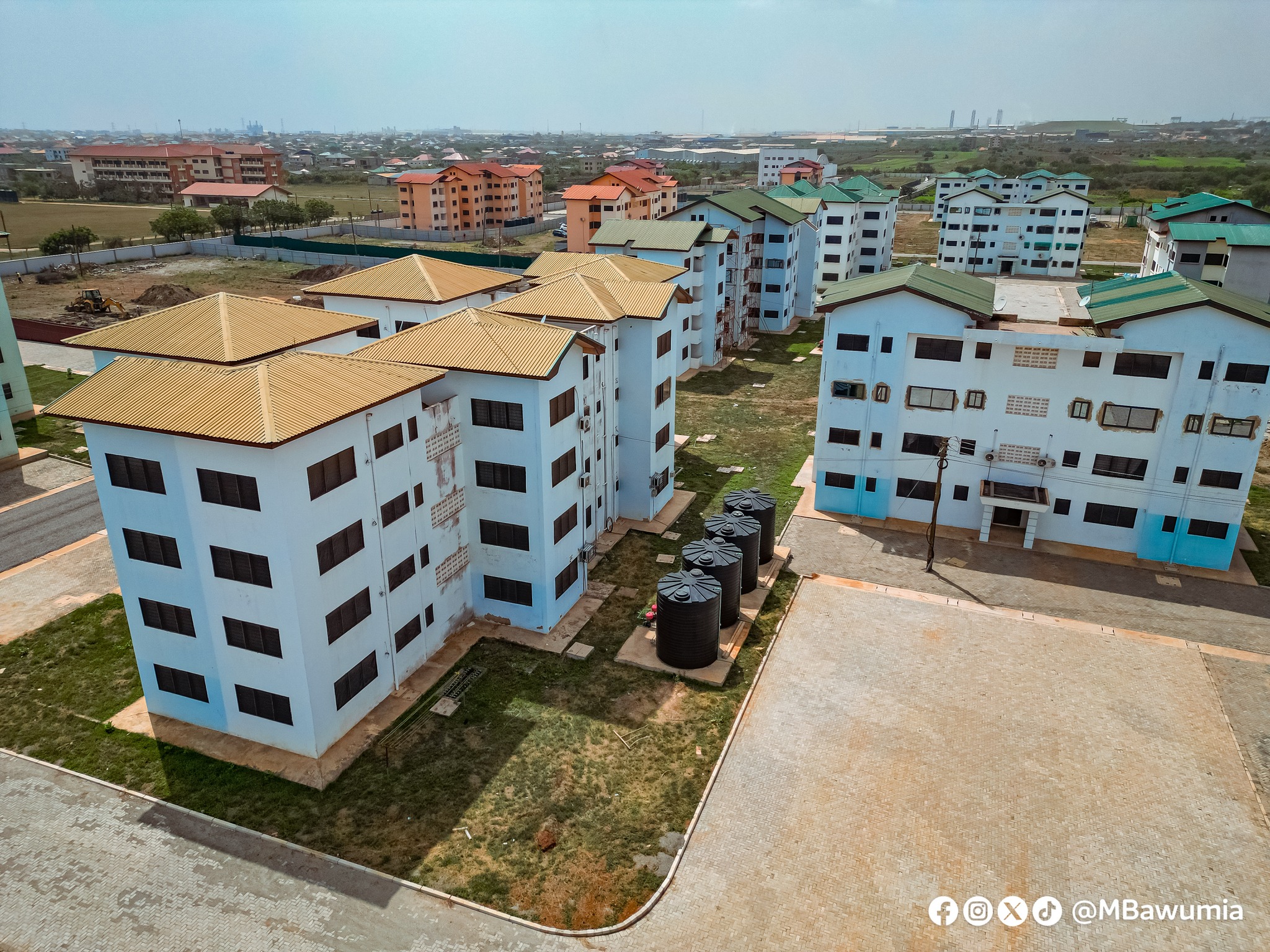 Bawumia Commissions Kpone Affordable Housing Project, Cuts Sod For Phase 4