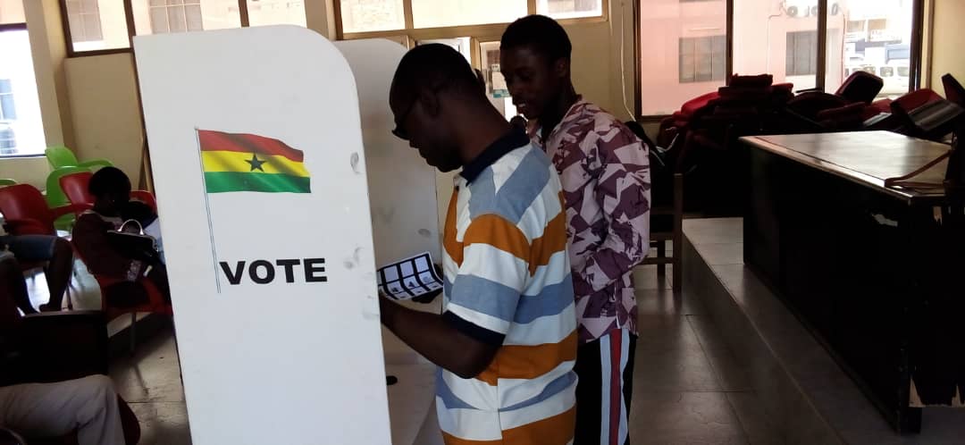 Koforidua: EC Trains Visually Impaired On Use Of Tactile Jacket To Vote On Dec. 7