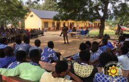 GNFS Educates Anyinam Presby Basic School Pupils On Fire Safety