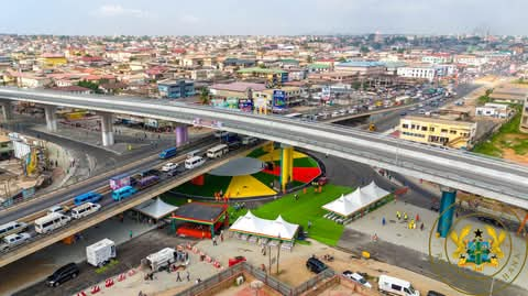 Akufo-Addo Commissions Obetsebi Lamptey Interchange