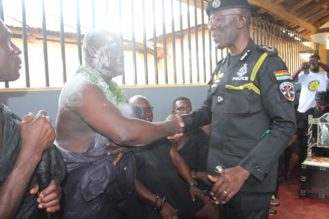 E/R: Journalist Enstooled Mawerehene As IGP Assures Readiness Of Security Services