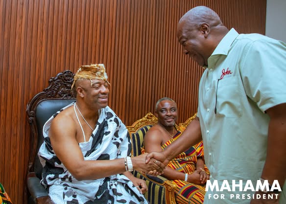 Mahama Assures To Partner Traditional Authorities To Promote Ghana's Rich Heritage Festivals