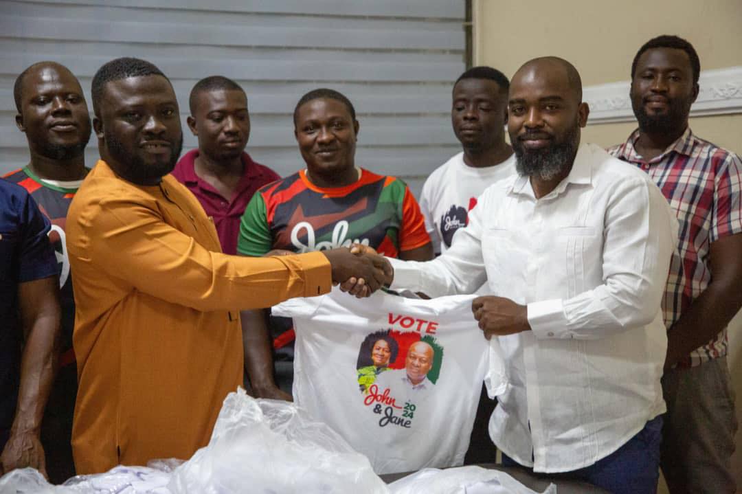 2024 Elections: Dr. Duffuor Supports NDC's  Campaign With Over 25,000 Branded T-Shirts