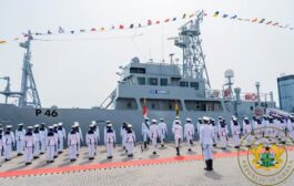 Ghana Navy Ship; The Largest Ship Ever Built In Ghana