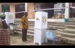 Koforidua: Visually Impaired Retired Teacher Votes In New Juaben South