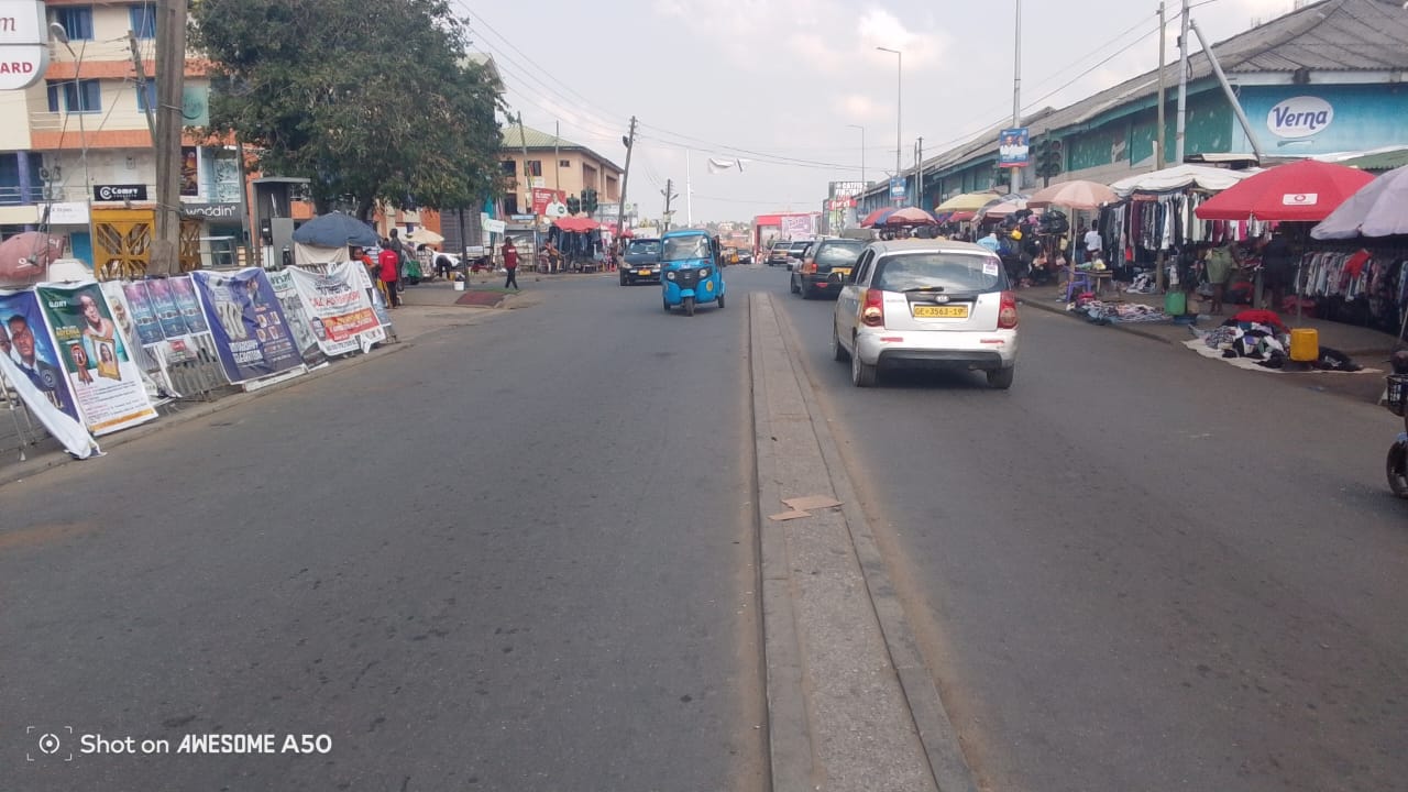 Election 2024: Koforidua Central Business District Virtually Empty