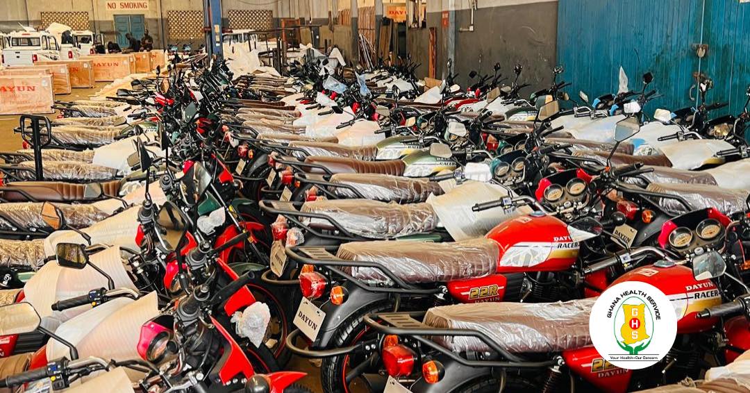 GHS Secures Motorbikes, Tricycles To District And Sub-District Levels