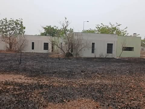 Saglemi Housing Project Documents Intact After Fire Outbreak