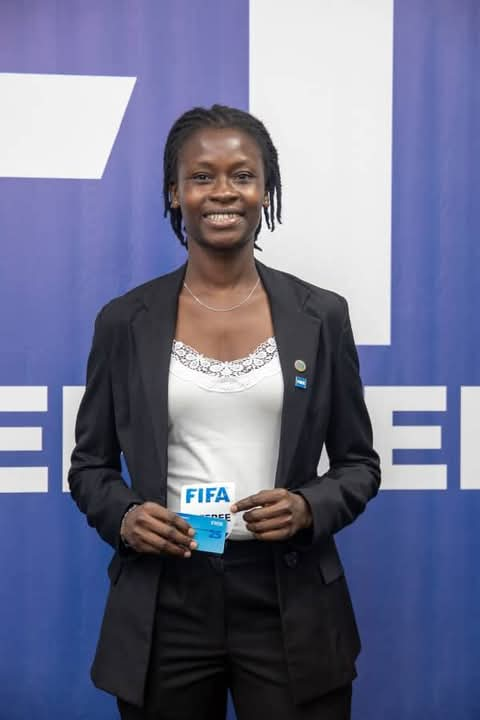 Police Officer Receives FIFA Referees Badge