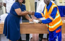 Zoomlion Staff Receives Cedis, US Dollars And Motorbike For Returning Found Money To Owner