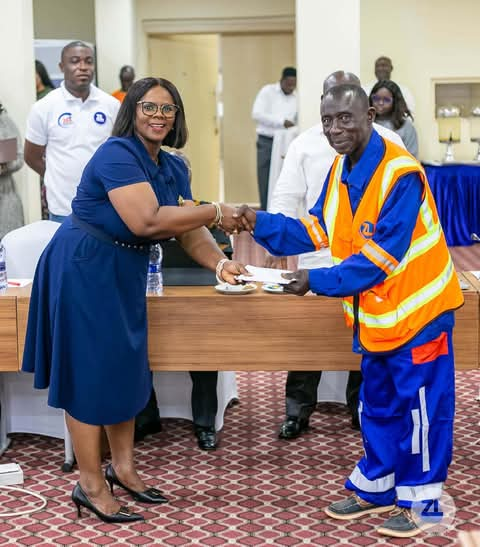 Zoomlion Staff Receives Cedis, US Dollars And Motorbike For Returning Found Money To Owner