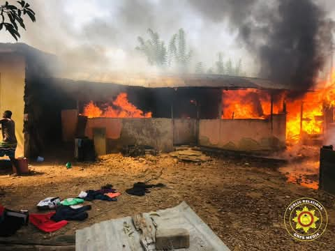 E/R: Suhum Fire Station Responds To Domestic And Bushfire