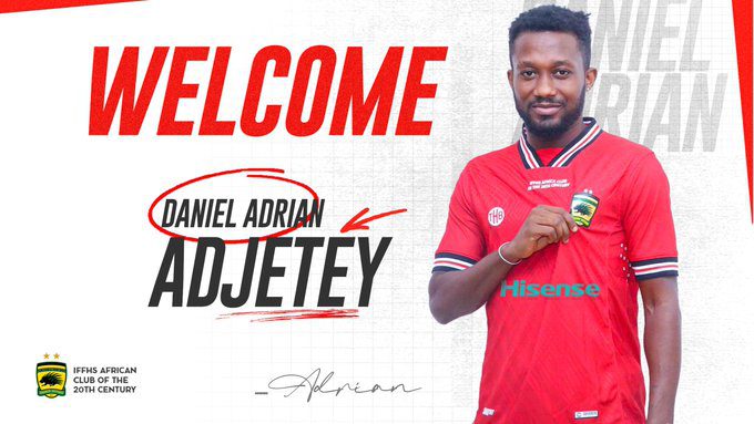 Asante Kotoko Secure Signing Of Defender Daniel Adjetey