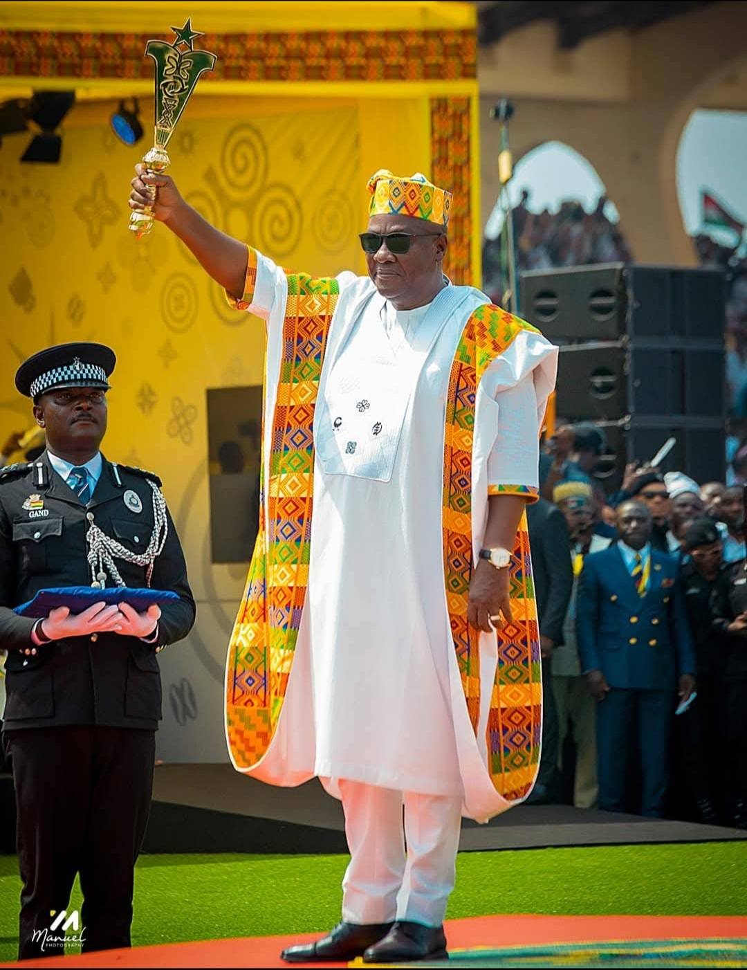 Presidential Inauguration: Analyzing The Attire Of President John Dramani Mahama