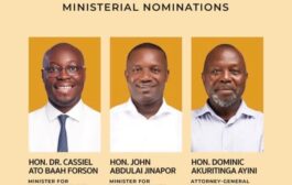 Parliament: Speaker Announces Ministerial Nominees To The House