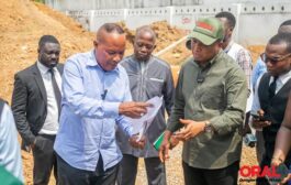 Team ORAL Inspects Lomotey/Adotey Property Illegally Demolished