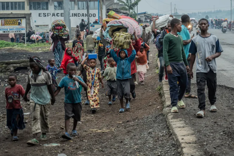 Rebels Say They Have Taken Key DR Congo City As Thousands Flee