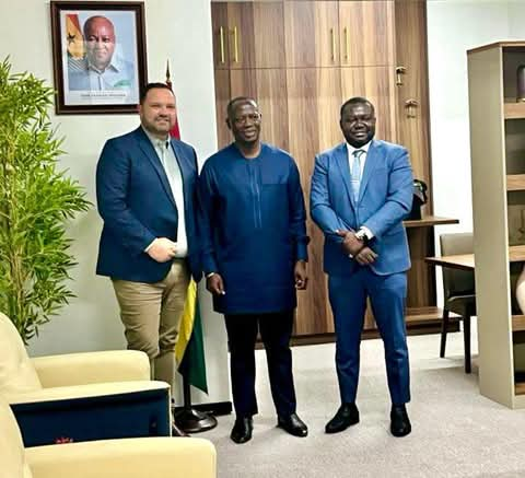 Athlantic Lithium Delegation  Discusses Prospects In Ghana With Lands Minister