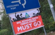 E/R: Unknown Persons Hoist Banner To Fight Appointment of Ing. Edward Kenzo As Acting CEO of VRA