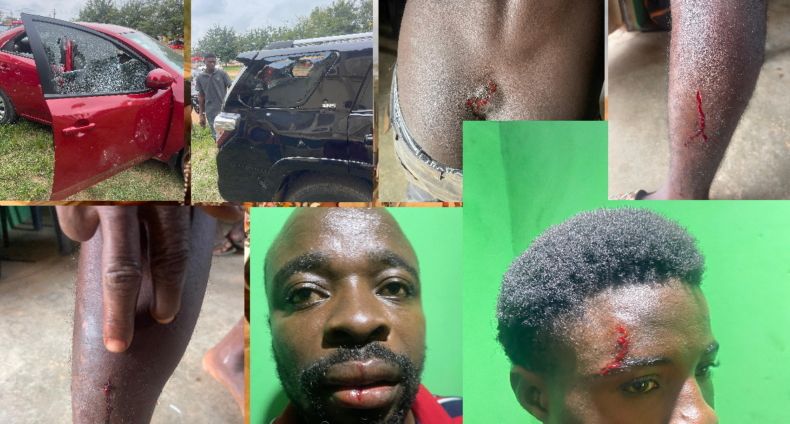 C/R: Six Injured In Gomoa Obuasi Chieftaincy Clash, Palace Vandalized