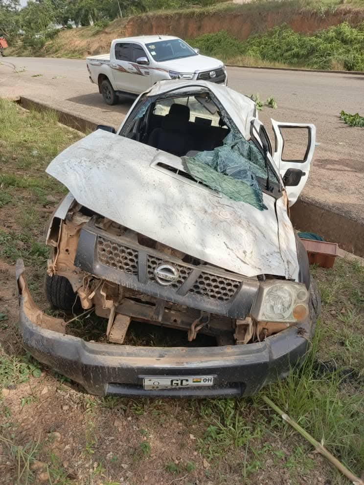 E/R: Kwaebibirem Municipal Assembly’s Driver Dies, Others Injured In Fatal Accident