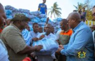 V/R: President Mahama Donates To Tidal Waves Victims As He Pledges Solution