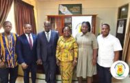 GRNMA President Pays Courtesy Call On Acting GHS Director