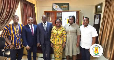 GRNMA President Pays Courtesy Call On Acting GHS Director