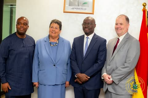 Ato Forson Meets US Ambassador To Ghana; Assures To Pay IPPs Outstanding Arrears