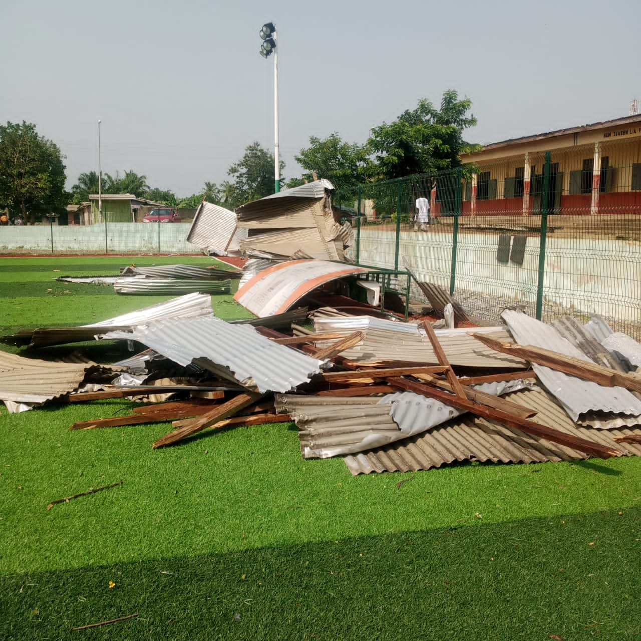 Koforidua: Sarkodee M/A Basic School Ripped Off; Authorities Call For Urgent Support