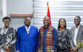 Youth Development Minister Engages Delegation From UNESCO, Ghana Association of Start-Ups