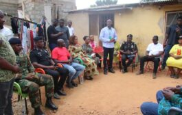 Boadua: Eastern Regional Minister Visits Family of JHS Student Who Drowned In Galamsey Pit