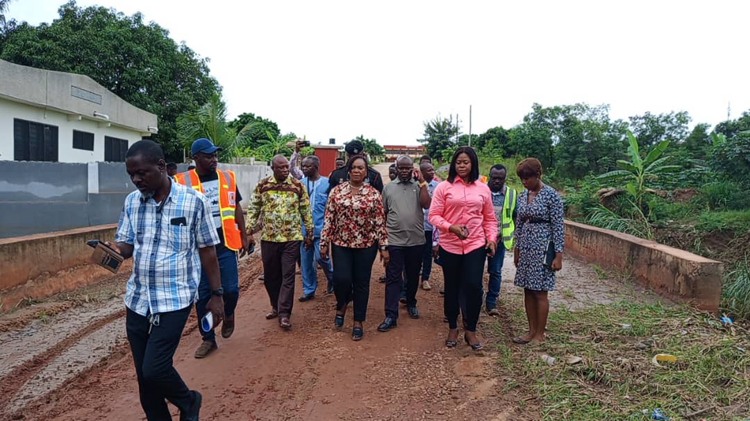 Eastern Regional Minister Visits Flood-Prone Areas In Koforidua