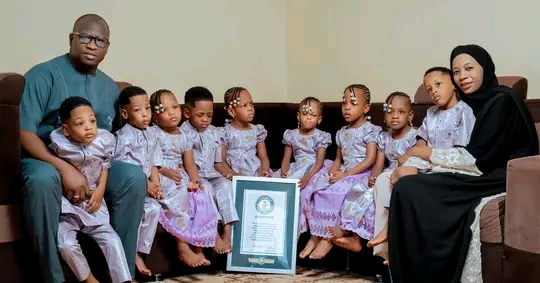 Malian Couple Celebrate Nonuplets Record 4-Years