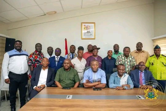Newly Elected GOC Executives Pay Courtesy Call On Sports And Recreation Minister