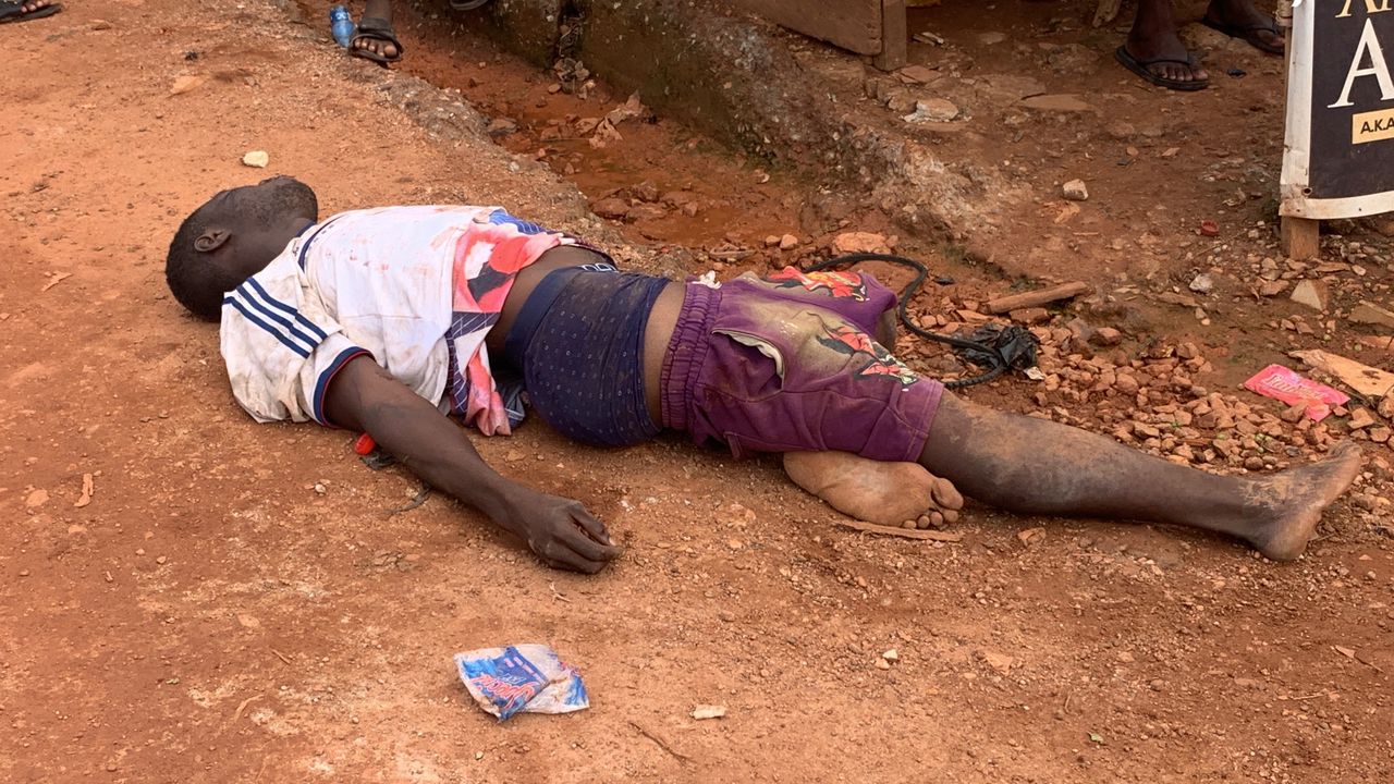 A/R: Suspected Phones Snatcher Lynched To Death At Kotwi
