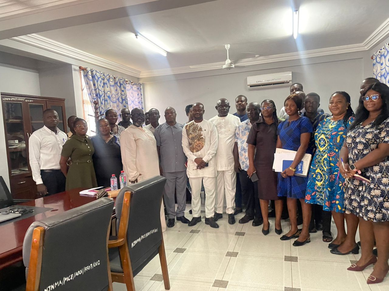 'My First Day At Work': Samuel Adongo Takes Office As New Juaben North MCE