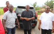 E/R: New Juaben South MCE Hands Over Abogri Road Project To Contractor