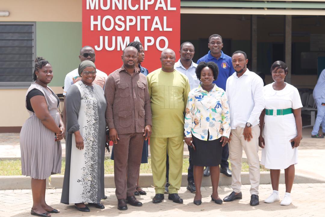 New Juaben North MCE Pays Official Visit To Jumapo Hospital
