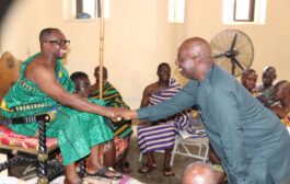 E/R: Omanhene Of New Juaben Pledges To Work With NDC Government For Development