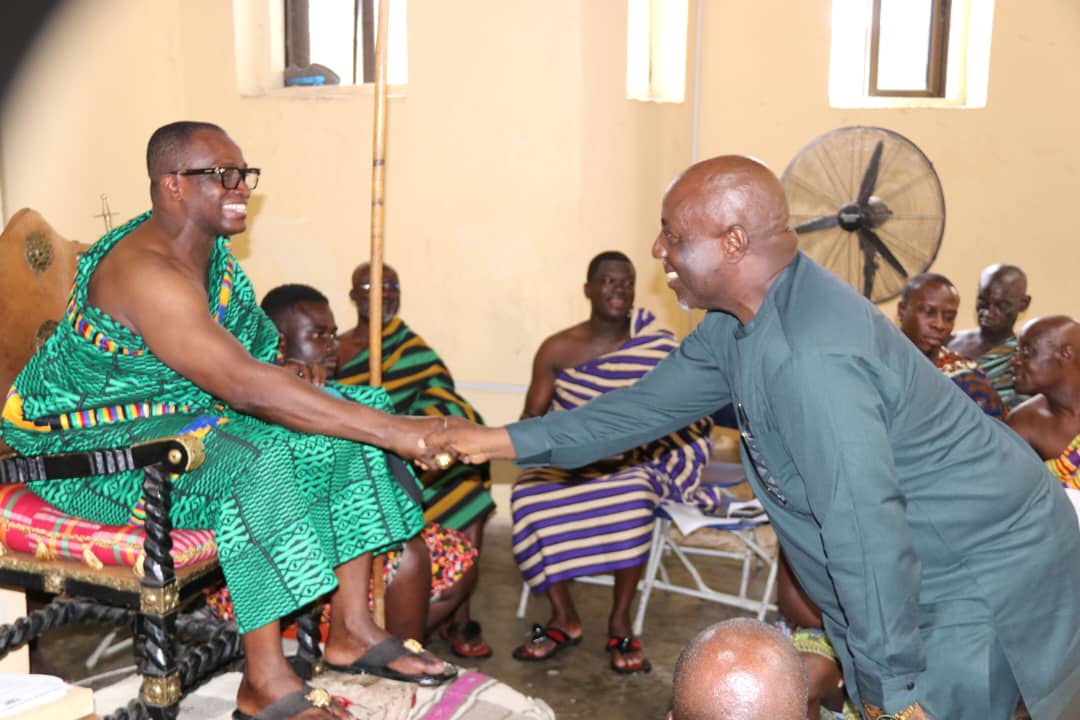 E/R: Omanhene Of New Juaben Pledges To Work With NDC Government For Development