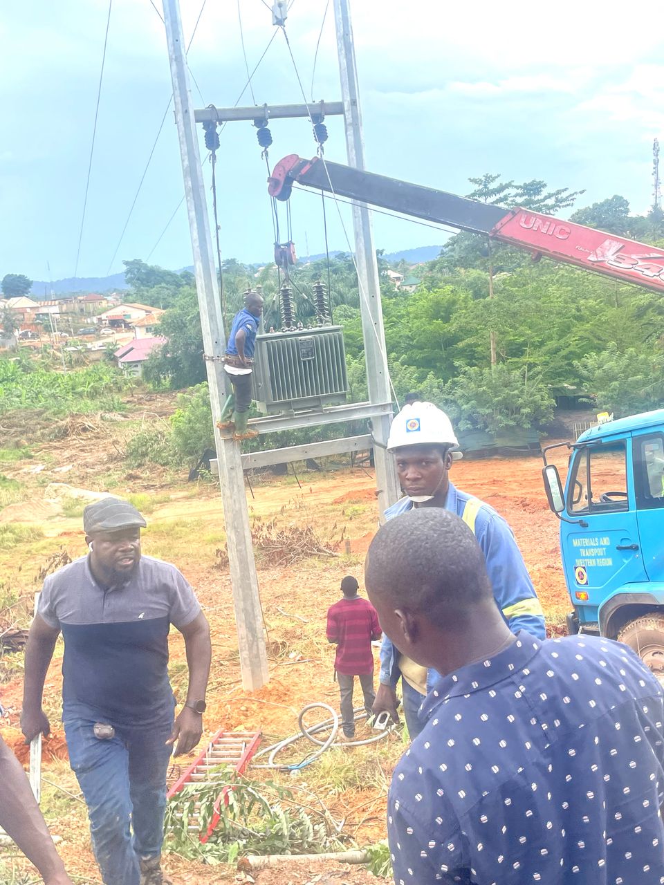 Wassa Amenfi East MCE Install Transformers To Stabilize Power Supply