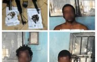 N/R: Three Suspects Arrested For Alleged Weapon Smuggling