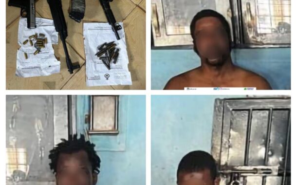 N/R: Three Suspects Arrested For Alleged Weapon Smuggling