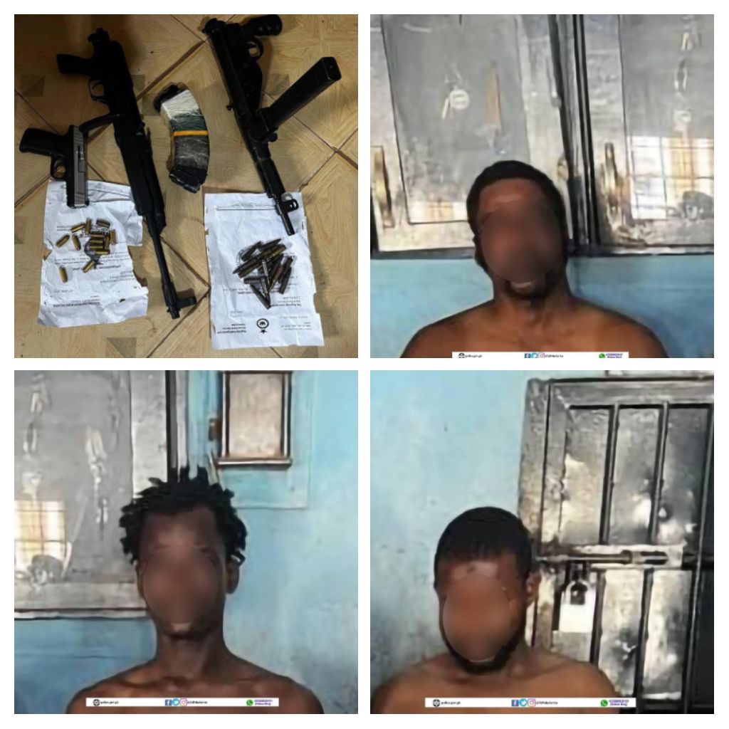 N/R: Three Suspects Arrested For Alleged Weapon Smuggling