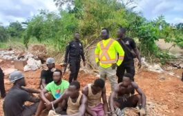 Galamsey Fight: Police Arrest 49 Illegal Miners