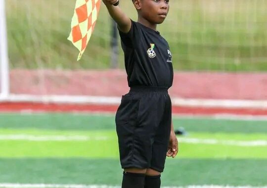 Asomaniwaa Akoto Akrofi; The 7-Year Old Ghanaian Referee