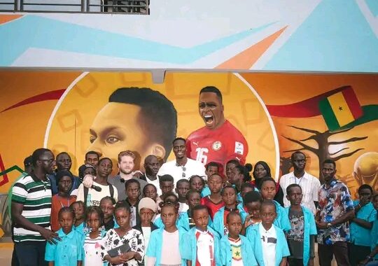 Édouard Mendy Supports School With Tablets, Computers In Senegal